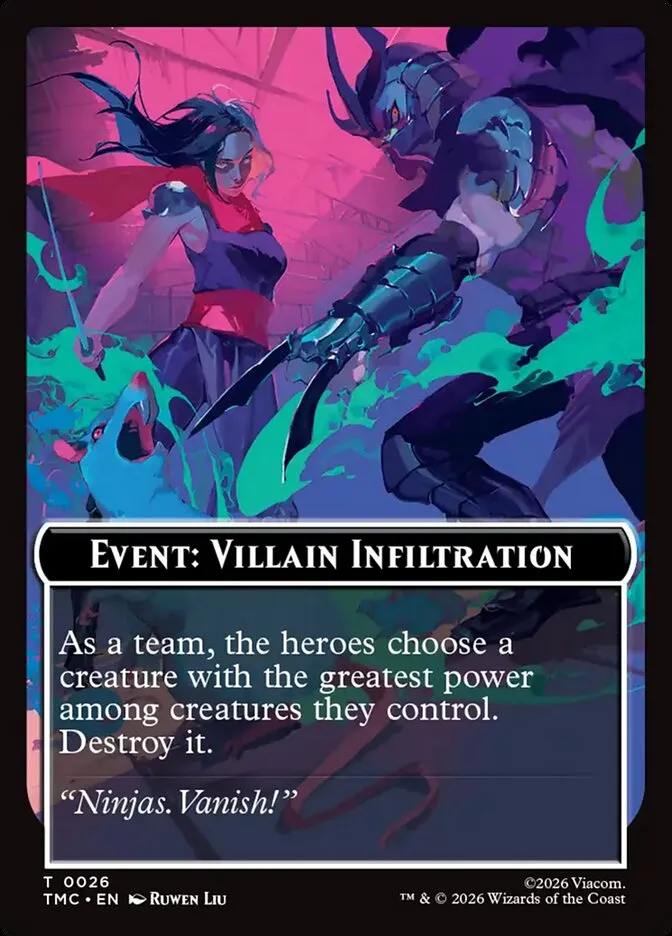 Event: Villain Infiltration Front Face