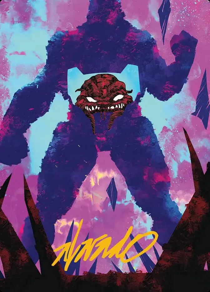 Krang, Utrom Warlord // Krang, Utrom Warlord Front Face