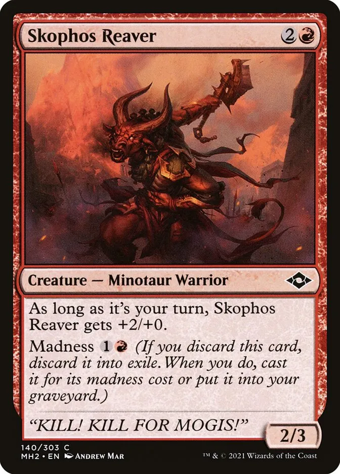 Skophos Reaver Front Face