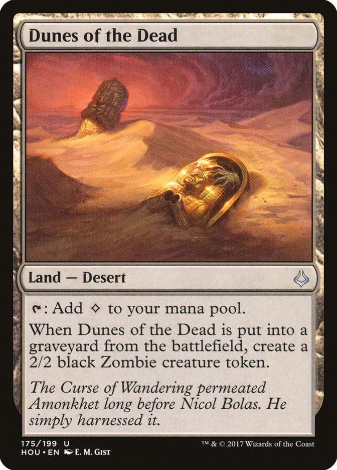 Dunes of the Dead Front Face