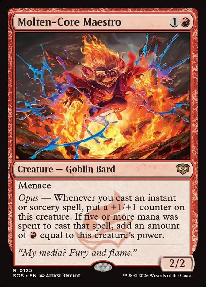 Molten-Core Maestro Front Face