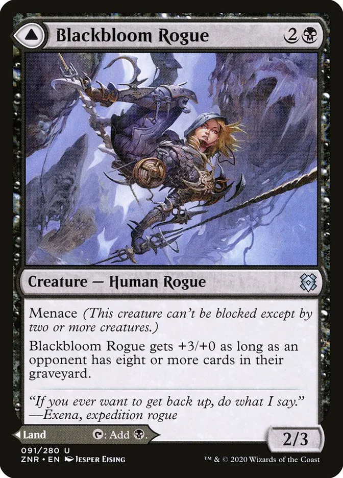 Blackbloom Rogue // Blackbloom Bog Front Face
