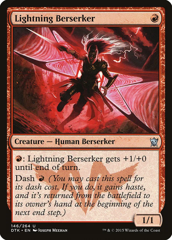 Lightning Berserker Front Face