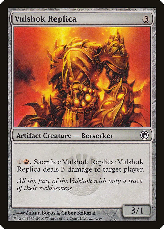 Vulshok Replica Front Face