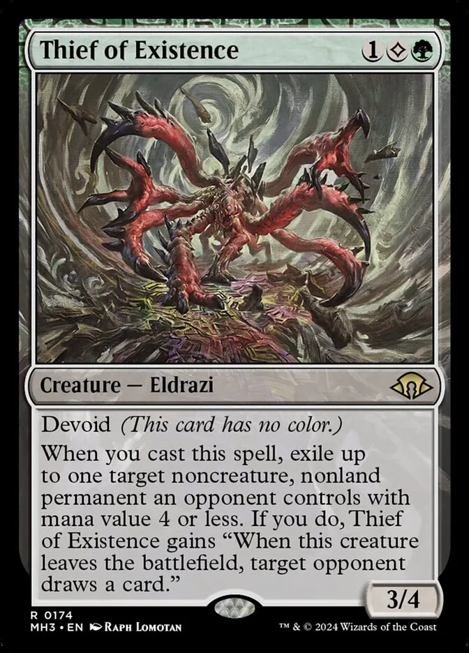 Thief of Existence Front Face