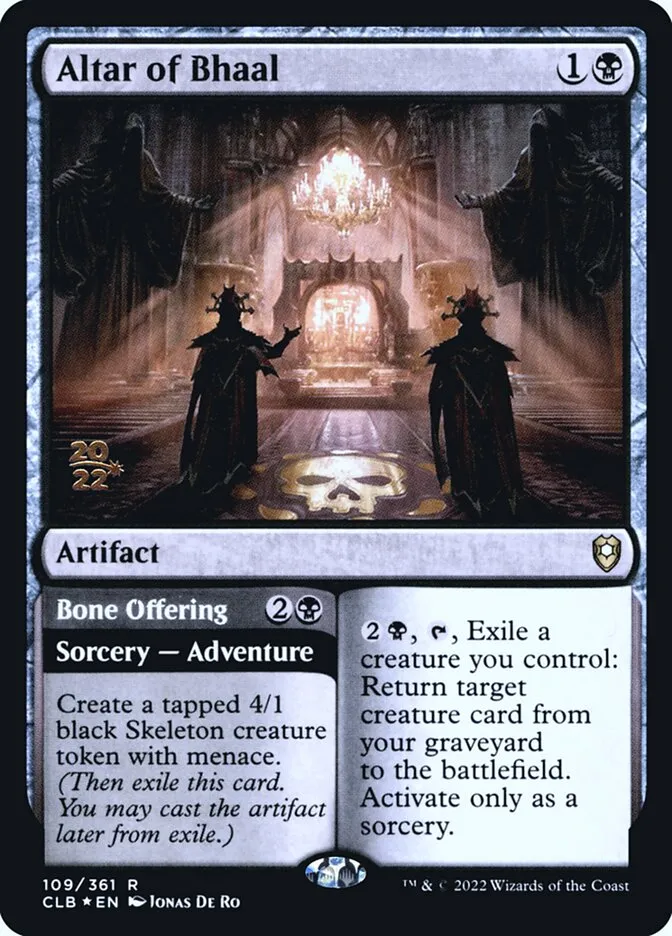 Altar of Bhaal // Bone Offering Front Face