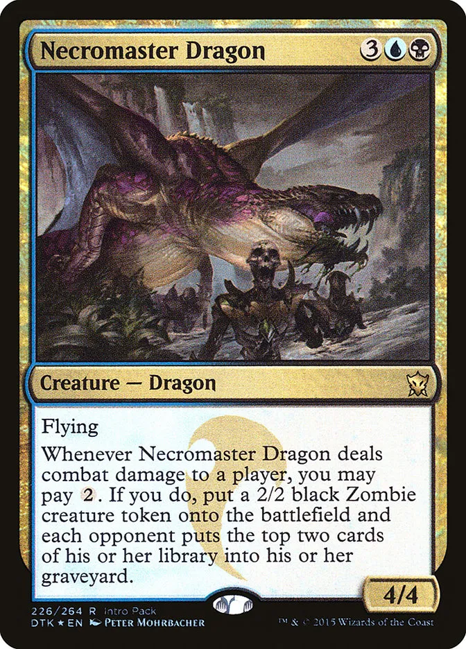 Necromaster Dragon Front Face