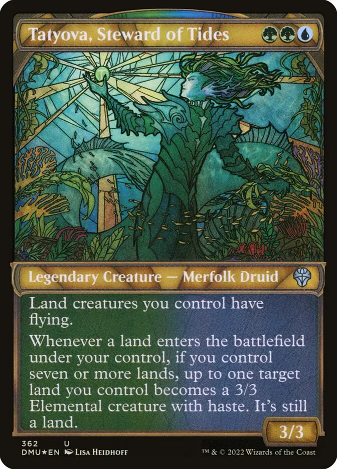 Tatyova, Steward of Tides Front Face