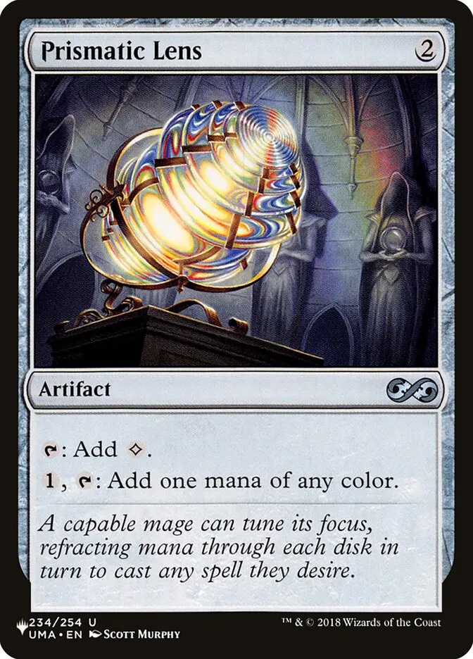 Prismatic Lens Front Face