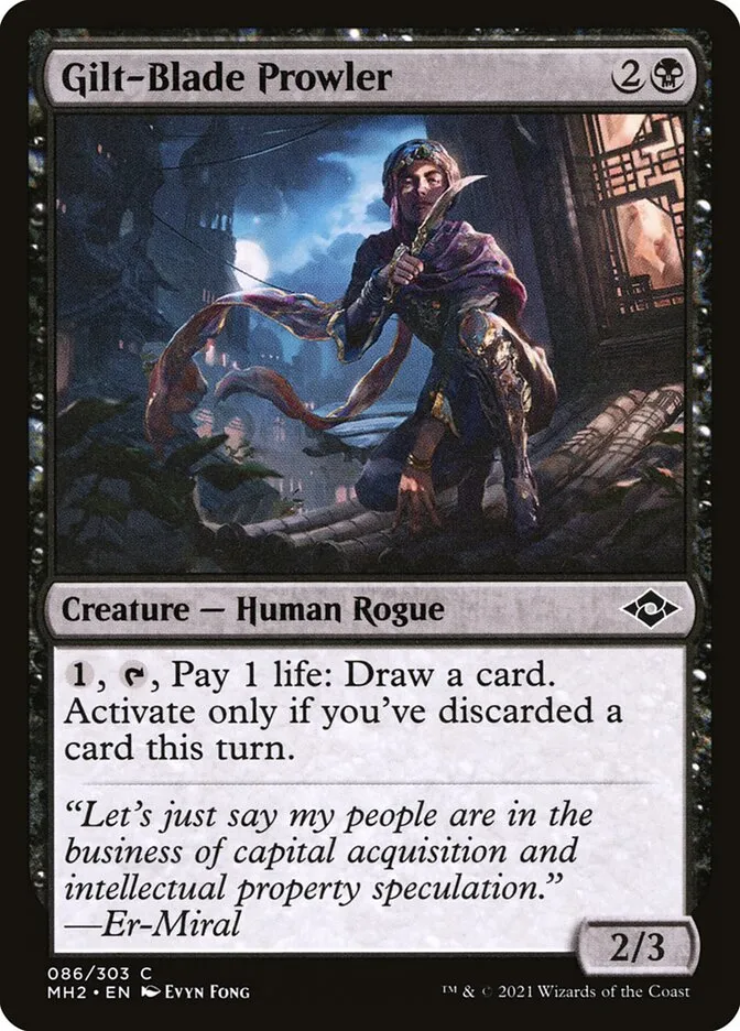Gilt-Blade Prowler Front Face