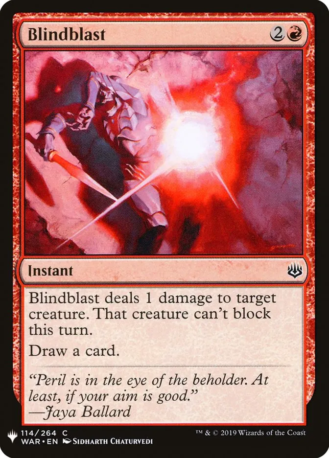Blindblast Front Face