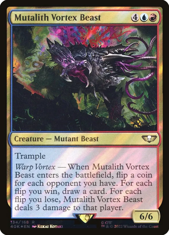 Mutalith Vortex Beast Front Face