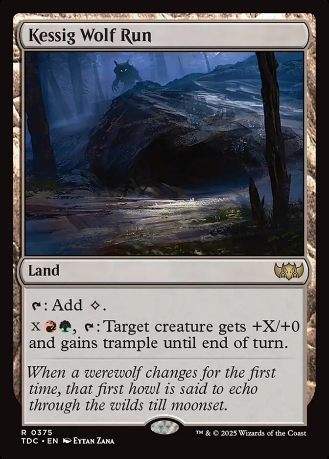 Kessig Wolf Run Front Face