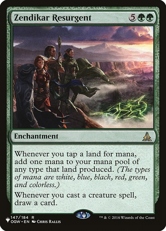 Zendikar Resurgent Front Face