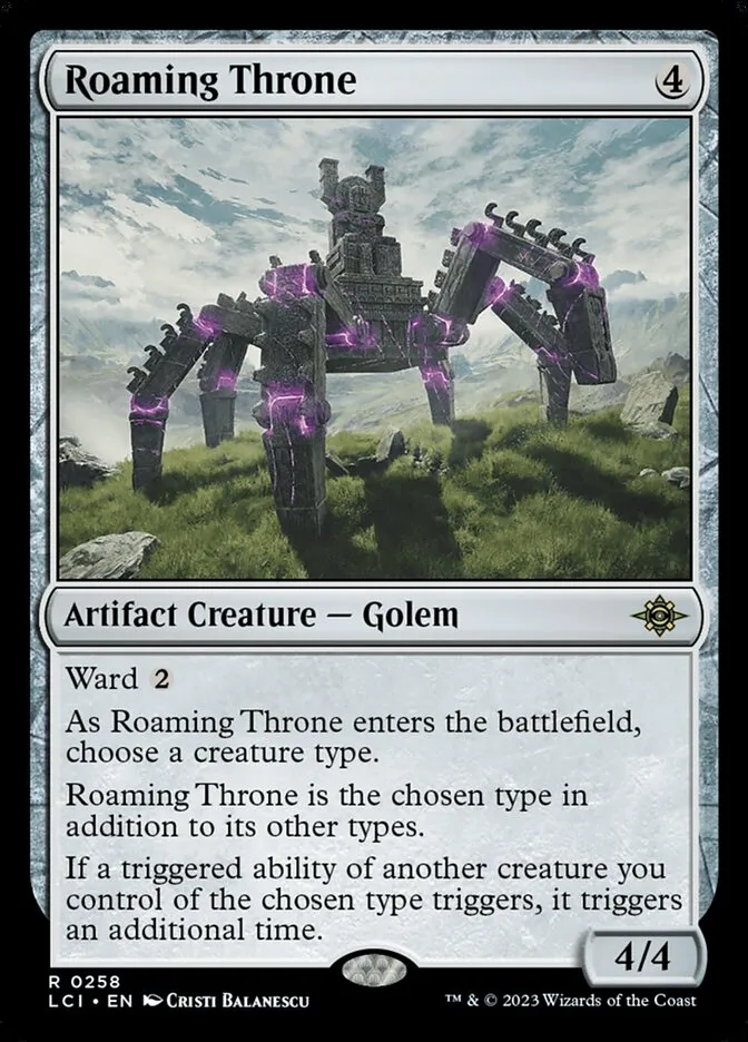 Roaming Throne Front Face