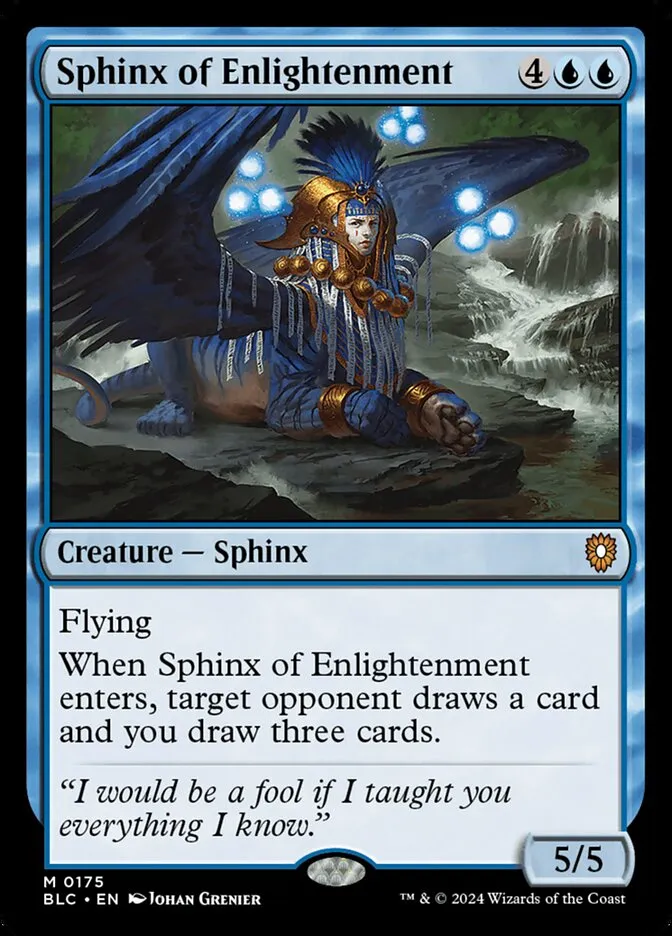 Sphinx of Enlightenment Front Face