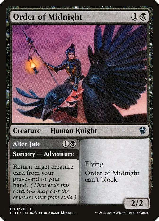 Order of Midnight // Alter Fate Front Face