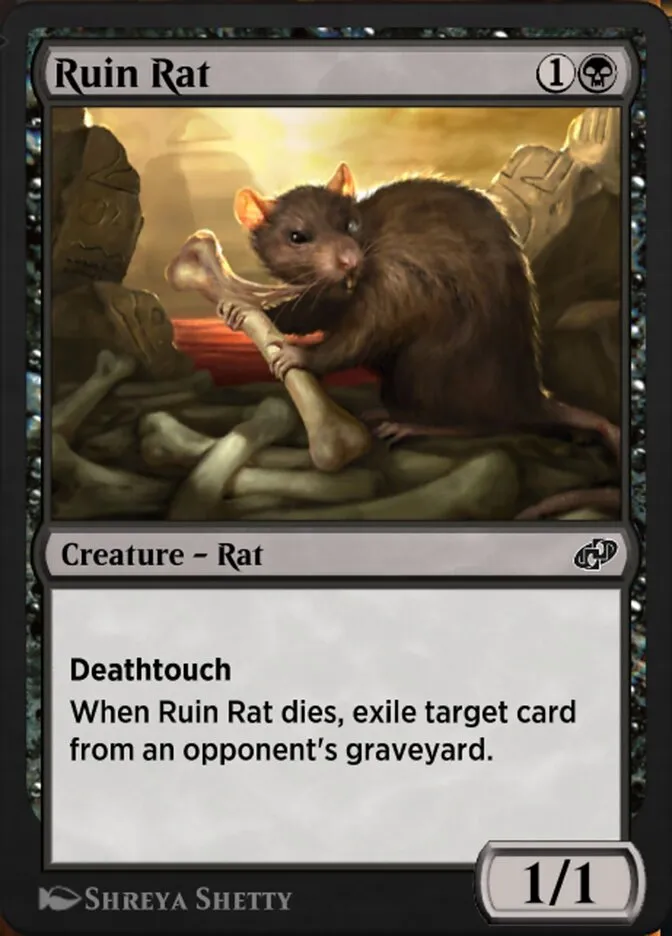Ruin Rat Front Face