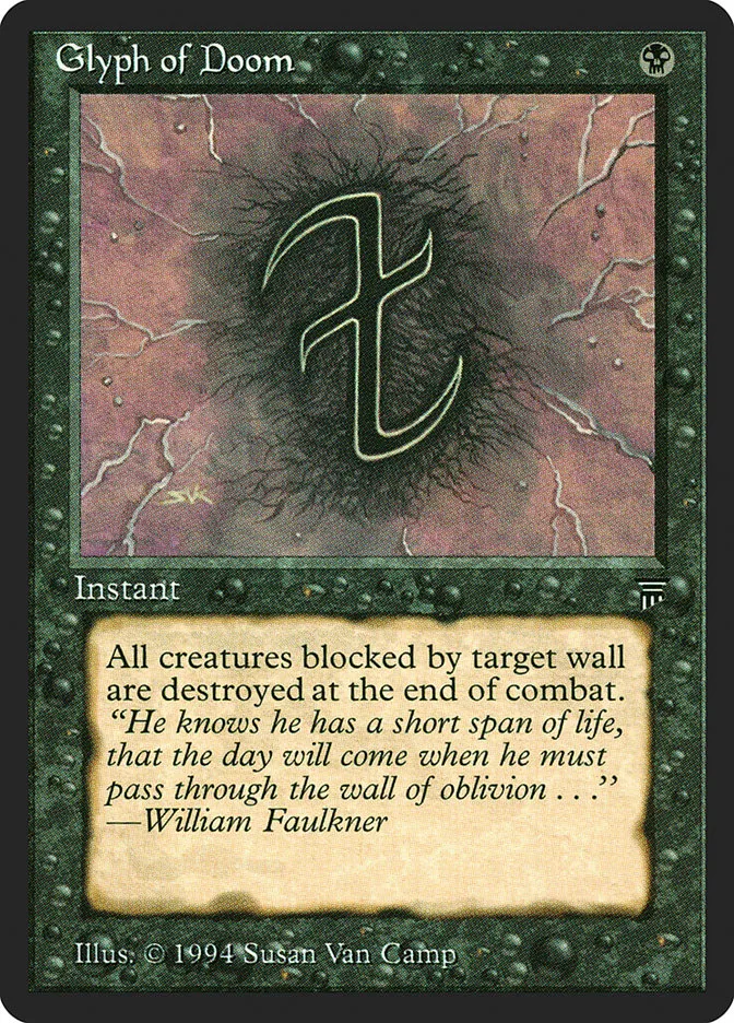 Glyph of Doom Front Face
