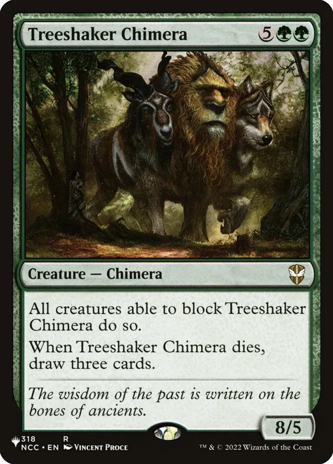 Treeshaker Chimera Front Face
