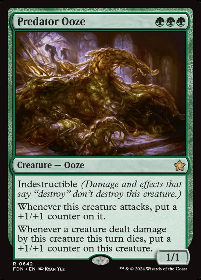 Predator Ooze Front Face