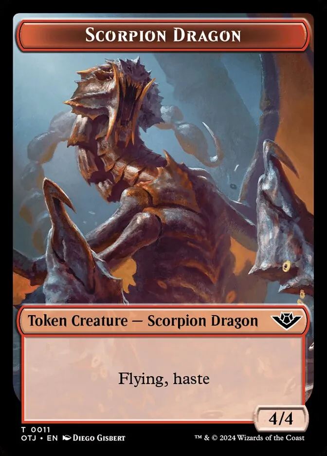 Scorpion Dragon Front Face