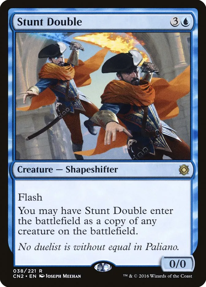 Stunt Double Front Face