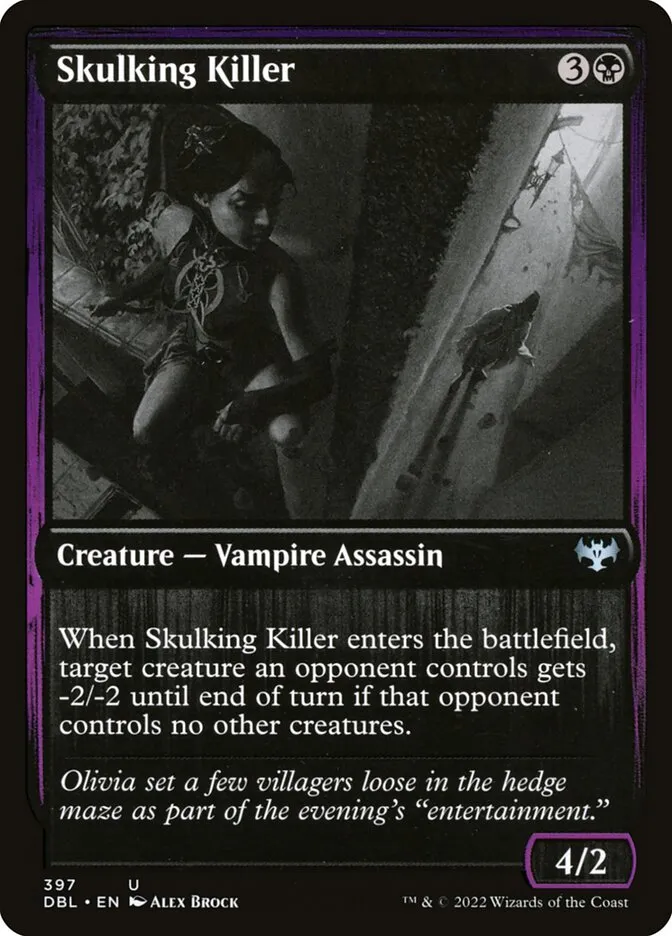 Skulking Killer Front Face