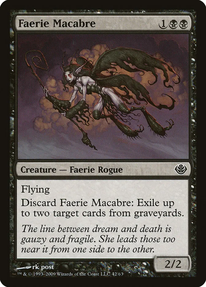 Faerie Macabre Front Face