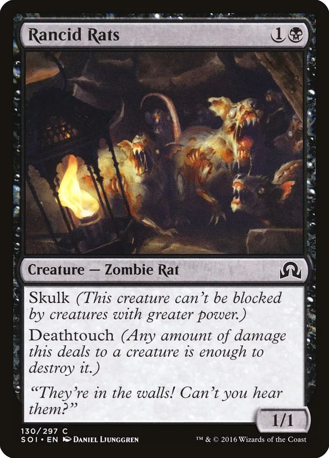 Rancid Rats Front Face