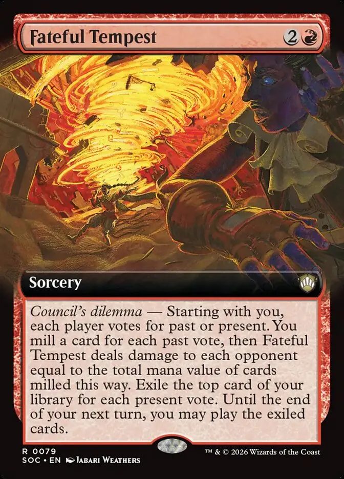 Fateful Tempest Front Face