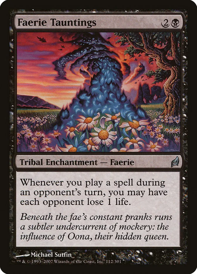 Faerie Tauntings Front Face