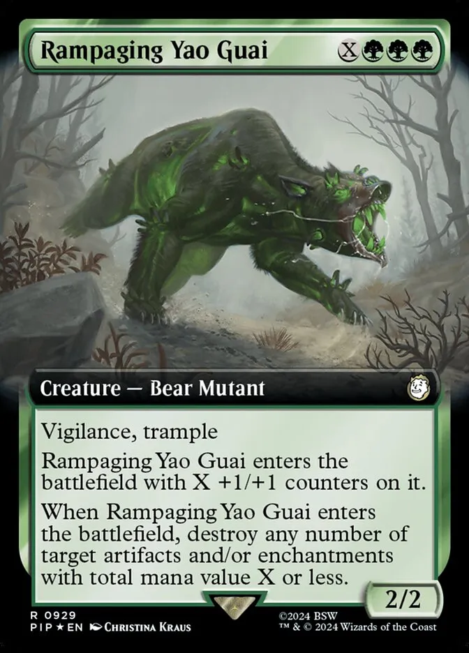 Rampaging Yao Guai Front Face