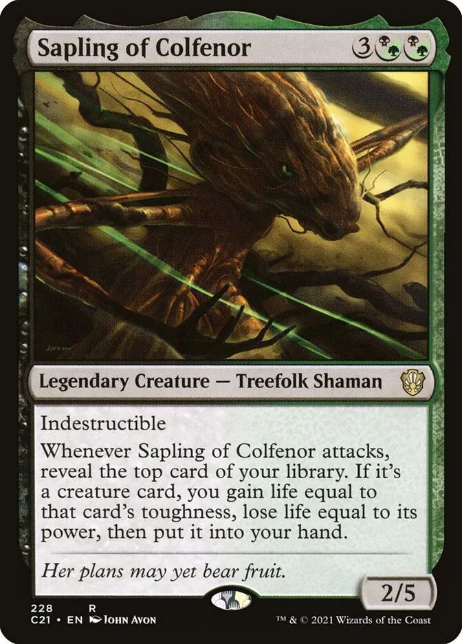 Sapling of Colfenor Front Face