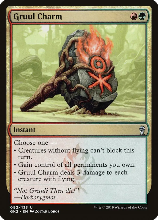 Gruul Charm Front Face