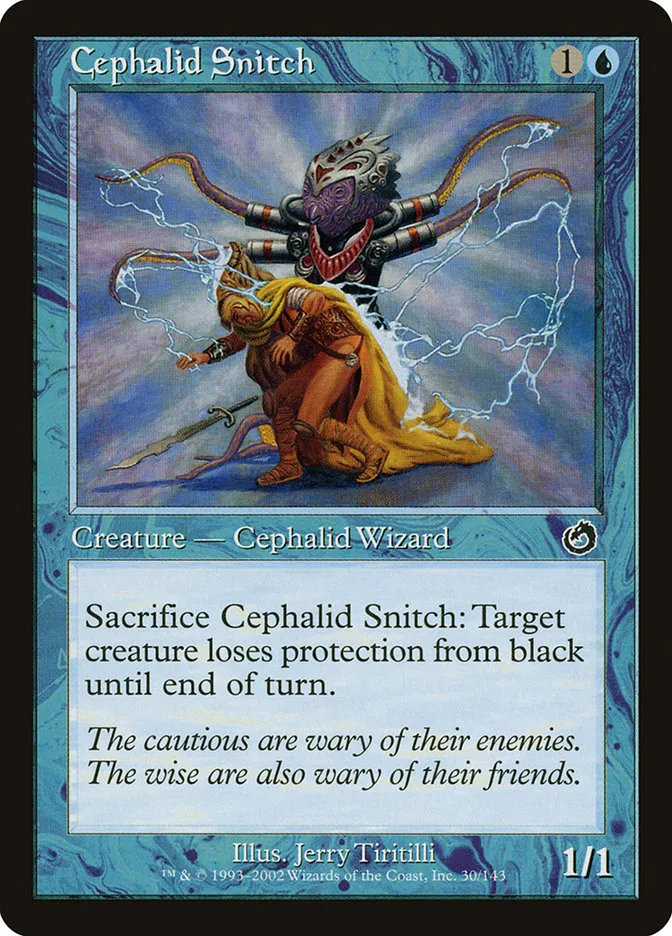 Cephalid Snitch Front Face
