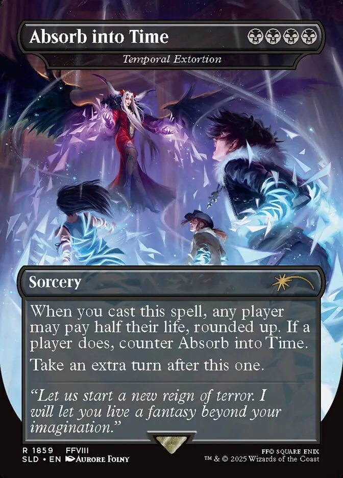 Temporal Extortion Front Face