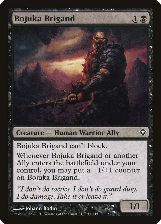 Bojuka Brigand Front Face