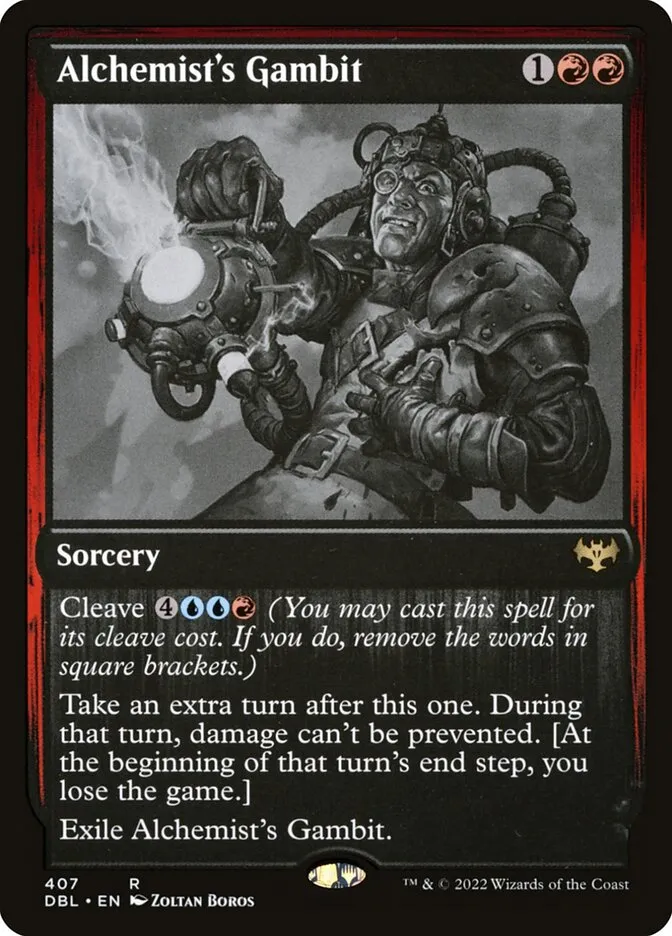 Alchemist's Gambit Front Face