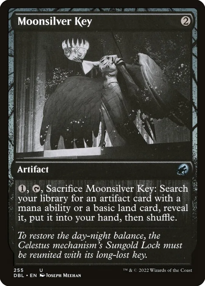 Moonsilver Key Front Face