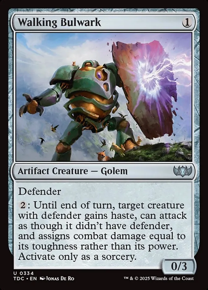 Walking Bulwark Front Face