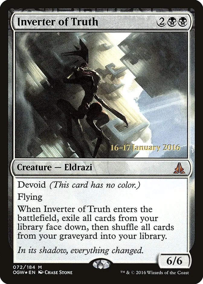 Inverter of Truth Front Face