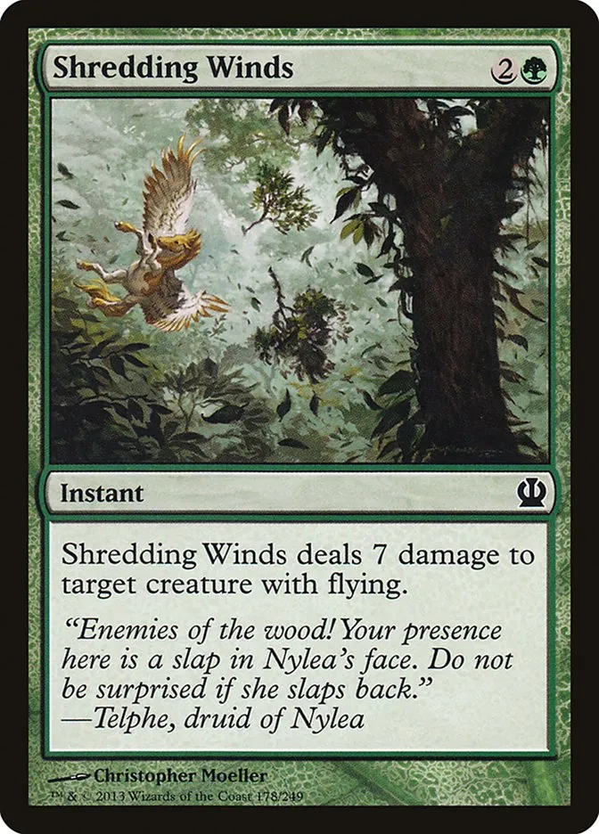 Shredding Winds Front Face