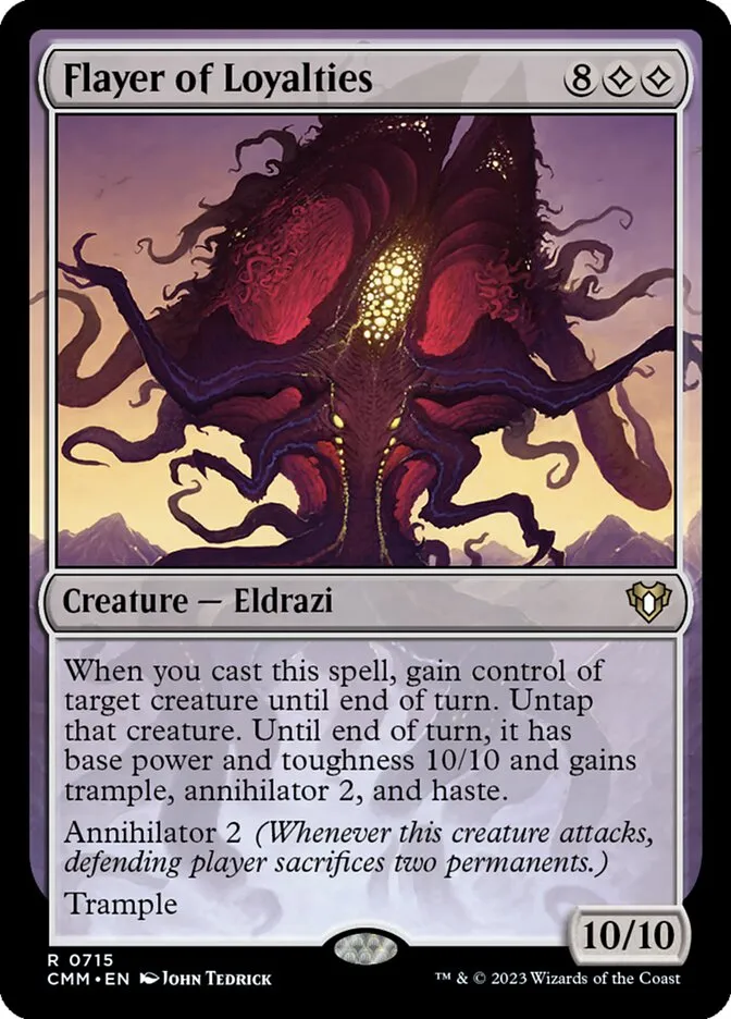 Flayer of Loyalties Front Face