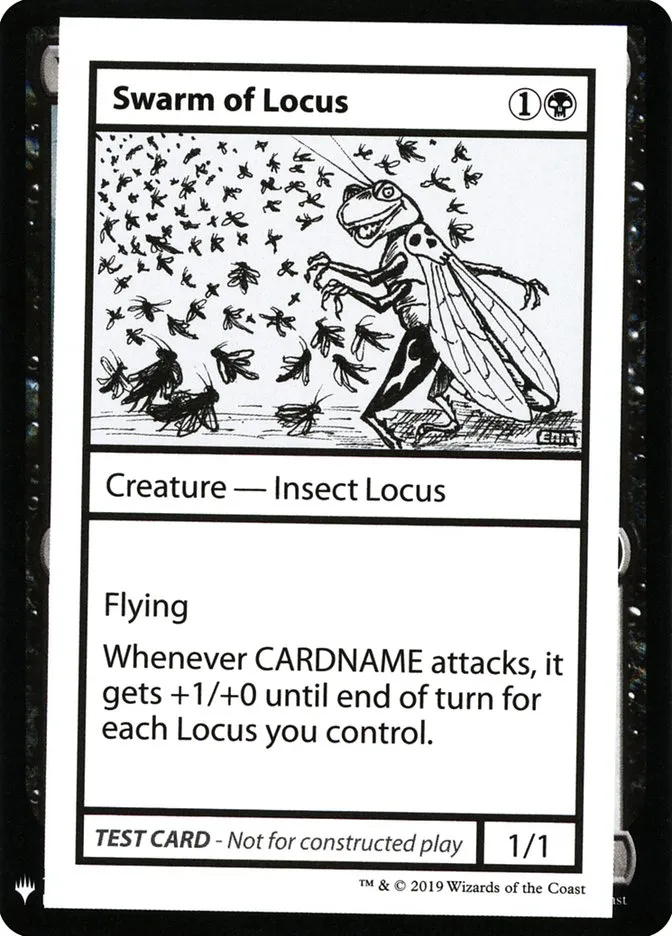 Swarm of Locus Front Face