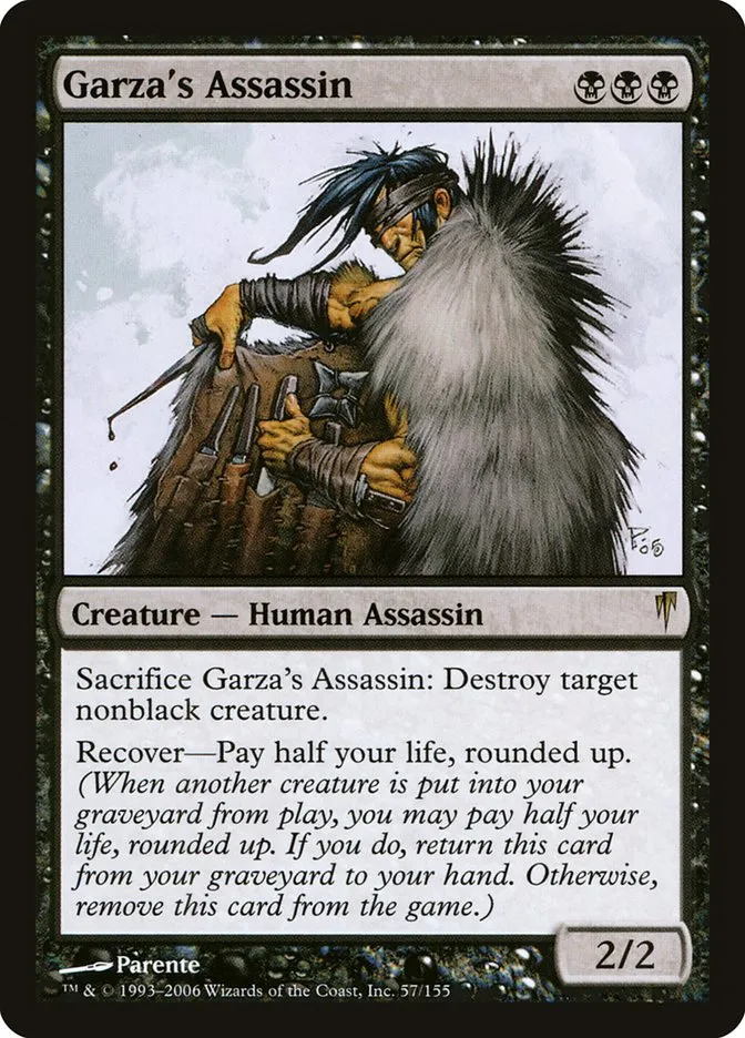 Garza's Assassin Front Face