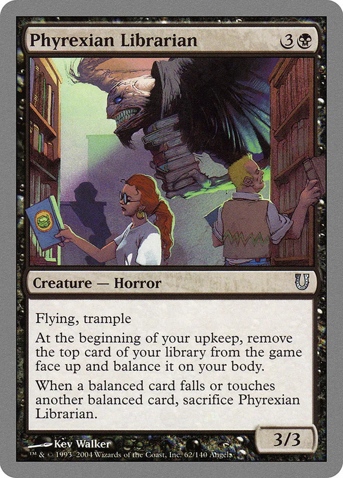 Phyrexian Librarian Front Face