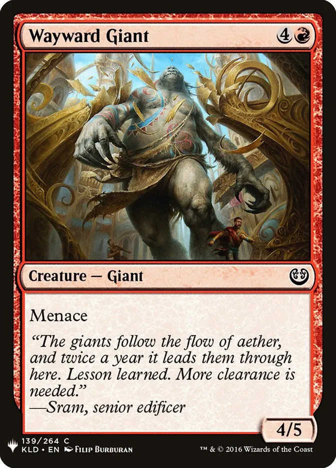 Wayward Giant Front Face