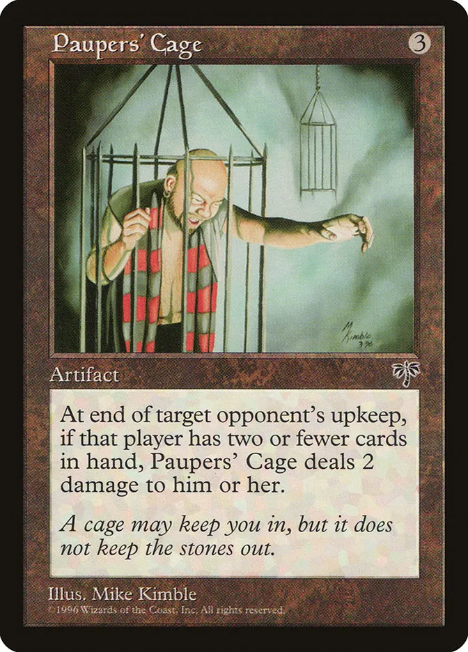 Paupers' Cage Front Face