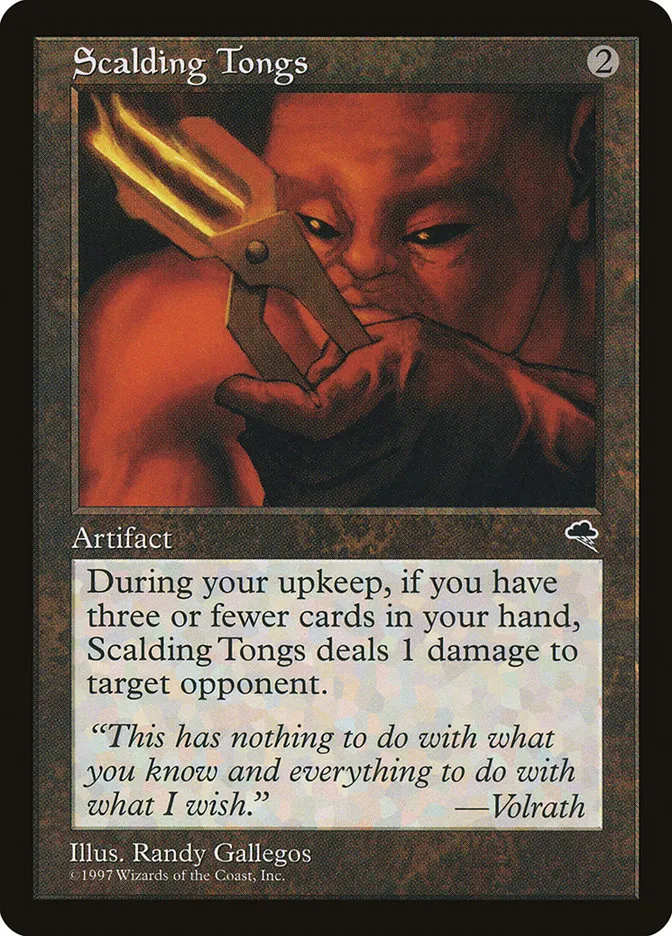 Scalding Tongs Front Face